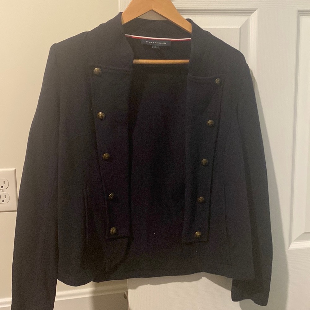 Tommy Hilfiger military inspired cardigan
